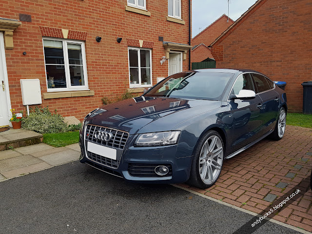 Audi S5 Sportback 3.0l V6 Meteor Grey Front View