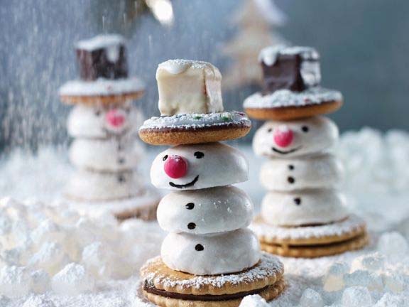 Snowman cookies