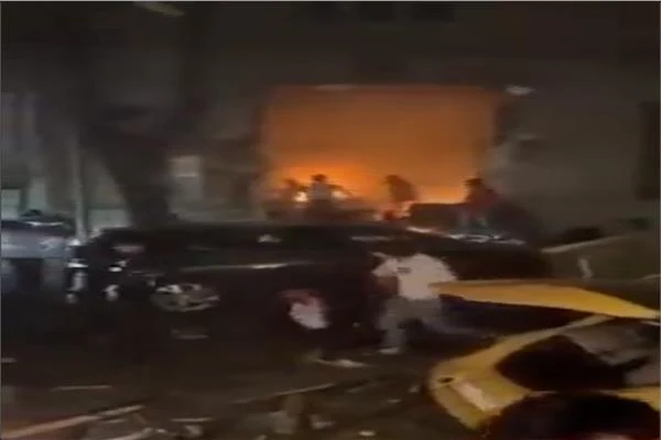 A big explosion in the center of Baku, the capital of Azerbaijan, dozens of dead and wounded