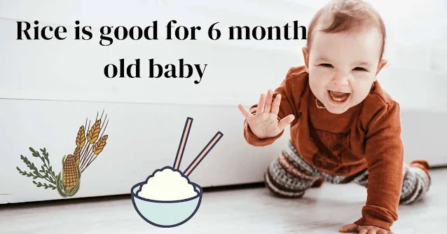 rice is good for baby