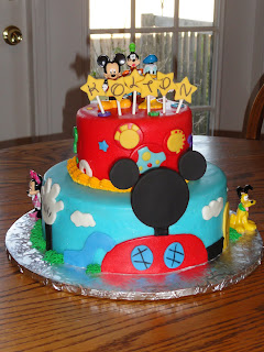 Mickey Mouse Clubhouse Birthday Cake on Sugar And Spice  February 2011