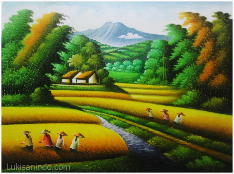  Gambar Art Paintings Dandan Sa Blog Lukisan Bagus Indah 