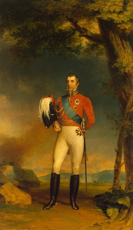 Portrait of Duke of Wellington by George Dawe - History, Portrait Paintings from Hermitage Museum