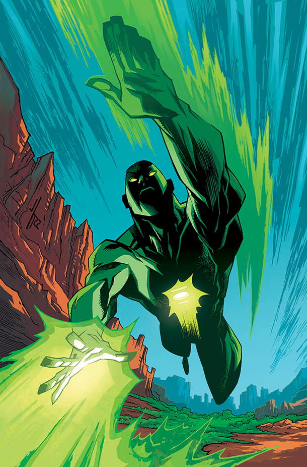 Green Lantern variant cover illustrated by Jason Howard