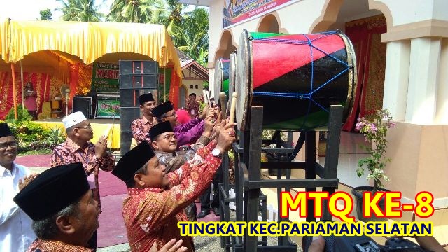 Pembukaan MTQ Ke-8 Tingkat Kecamatan Pariaman Berlangsung Meriah