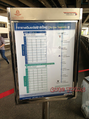 Cara naik airport rail link di Bangkok, Thailand