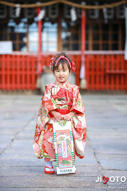 高濱神社の七五三出張撮影