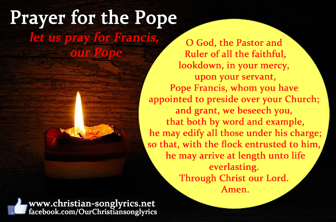 Prayer for the Pope