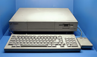 Foto of Amiga 1000 homecomputer