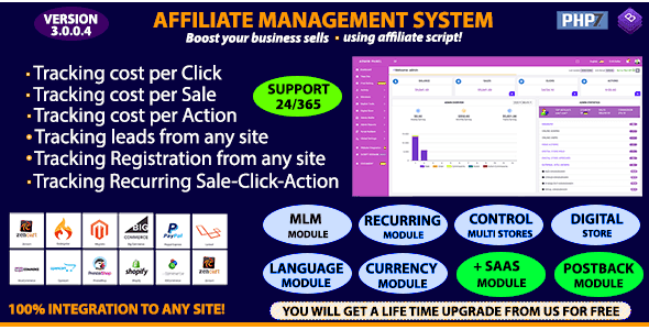 Affiliate Management System v3.0.0.4 - nulled