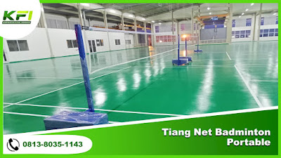 Tiang Net Badminton Portable