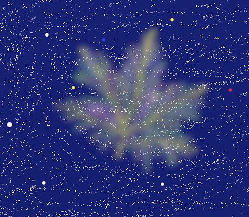 Maple Leaf Nebula (CGI)