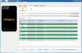 Cara Flash Evercoss A7S* Bintang 100% Berhasil Via SP Flashtool