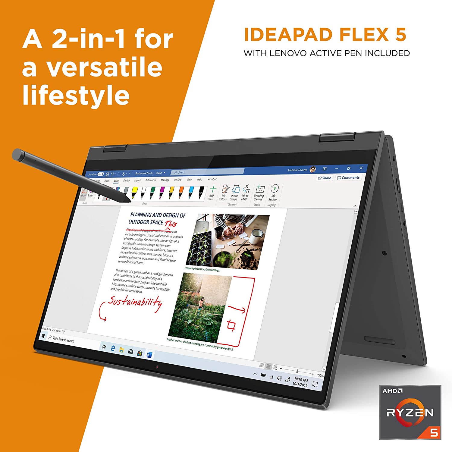 Lenovo Flex 5 14" 2-in-1 Laptop