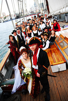 PIRATE WEDDING THEME