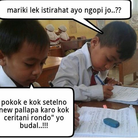 Gambar Kata Kata Lucu Gokil Bahasa Jawa  Gambar Kata Kata