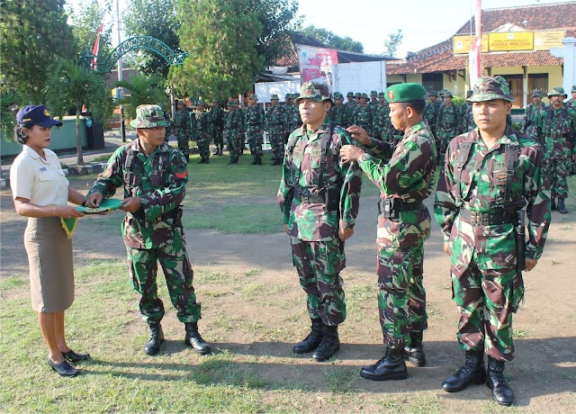 ANGGOTA KODIM 0726 SKH LAKSANAKAN UTP JABATAN