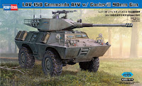 Hobby Boss 1/35 LAV-150 Commando AFV w/ Cockerill 90mm Gun (82422) Colour Guide & Paint Conversion Chart