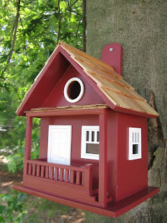 Decorative Cabin Birdhouse