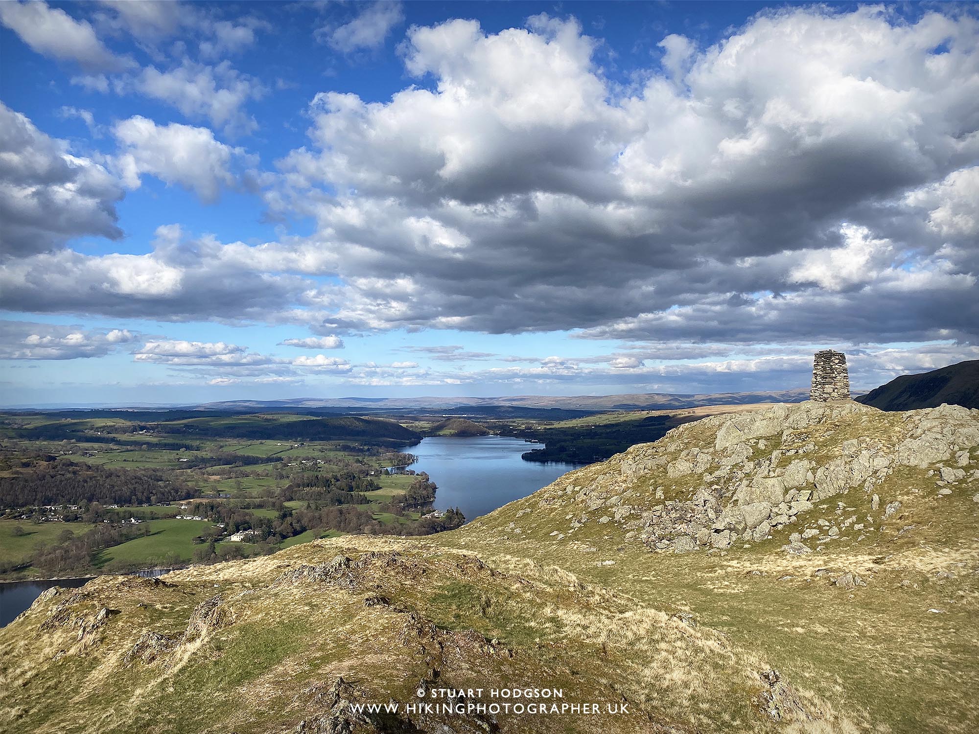 Hallin Fell walk Lake District Ullswater best view Car park