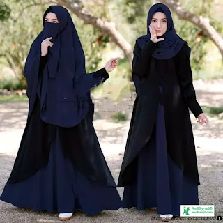 Abaya Iranian Burka Designs - Foreign Burka Designs 2023 - Saudi Burka Designs - Dubai Burka Designs - dubai borka collection - NeotericIT.com - Image no 20