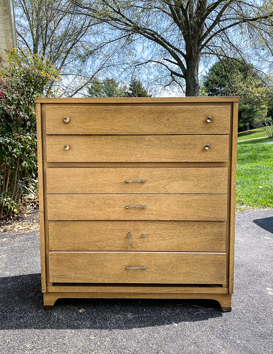 Dated MCM dresser before