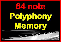 Artesia Harmony 64 note polyphony