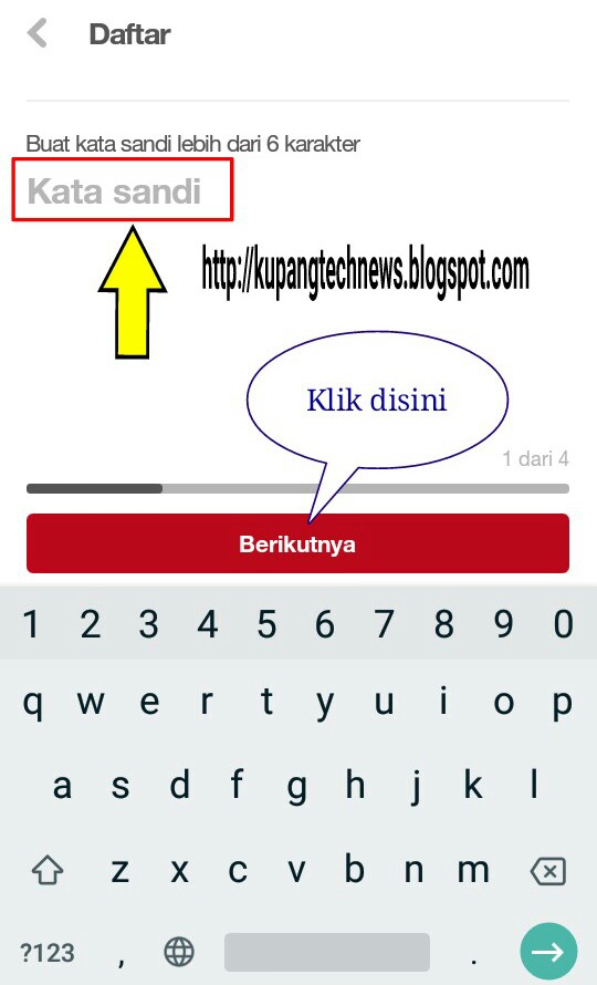 Cara membuat pinterest  lewat aplikasi  google play Kupang 