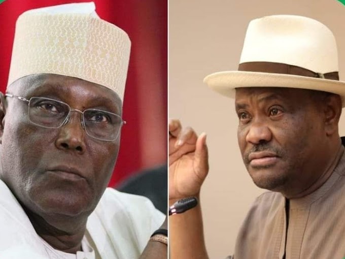 Atiku reaches out to wike promises to support him for 2027 presidentcy