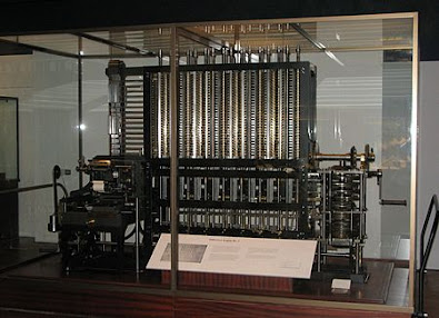 Maquina diferencial de Babbage construida en 1991 por el Museo de la Ciencia de Londres