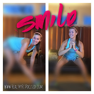 SMILE!   Chalean Extreme & TurboFire, New Focus,  Women's fitness journey, www.HealthyFitFocused.com 