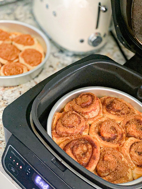You don't have to heat up the oven for a quick and easy breakfast. Try making these Pumpkin Cinnamon Rolls in the air fryer.  You will not be disappointed.
