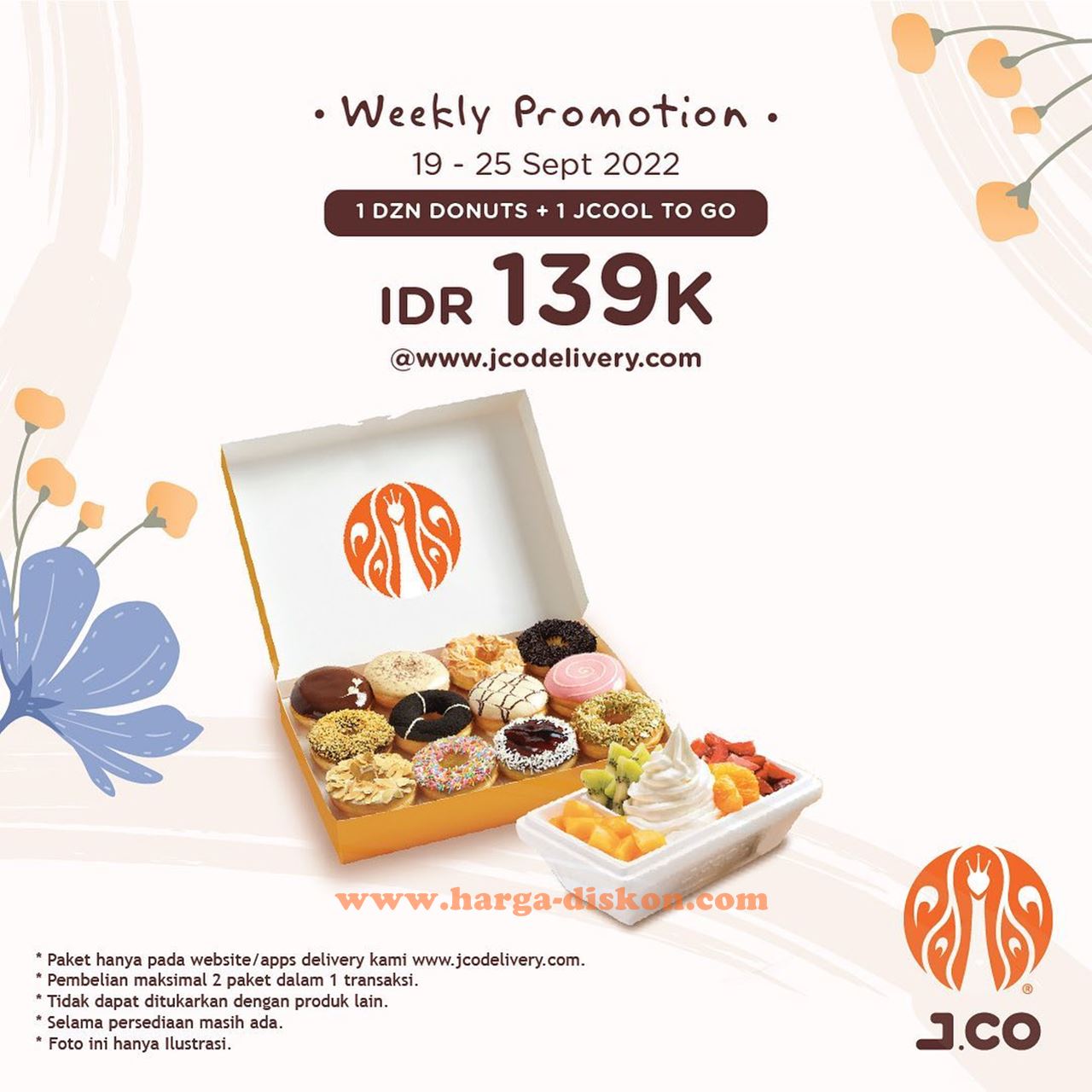 Promo JCO Terbaru Weekly Promotion Periode 19 - 25 September 2022