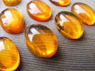 baltic amber cabochon