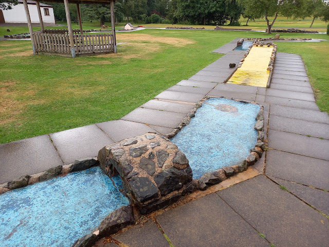 Crazy Golf at Hope Park in Keswick, Cumbria