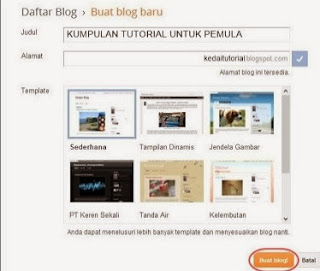 Blogging Gratis Di Blogger