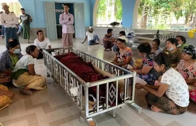 Duh! Junta Myanmar Tembak Lagi Warga Sipil dan Jarah Kotak Amal Masjid