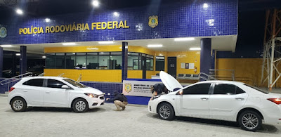 Em Santana do Ipanema, PRF/AL localiza na BR-316 veículos  com queixas de roubo 