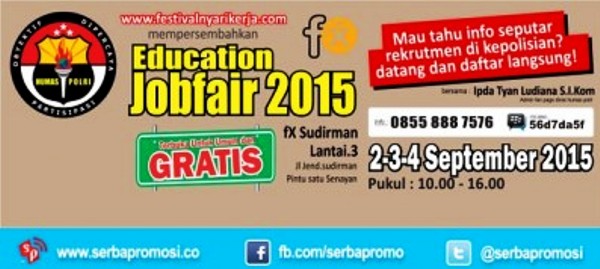 Education Job Fair Jakarta Terbaru September 2015