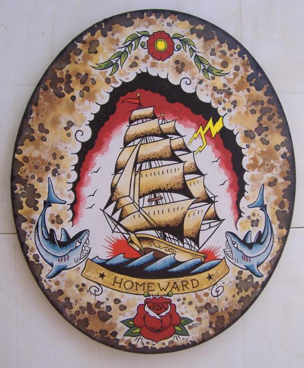 Sailor Jerry Tribute Made by Stefougreat piece