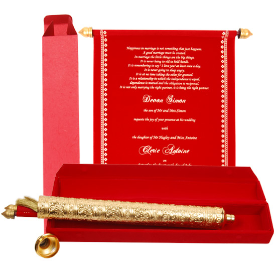 Muslim wedding invitations