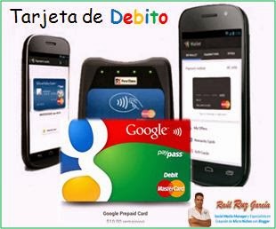 Google Lanza al mercado su tarjeta de prepago,.