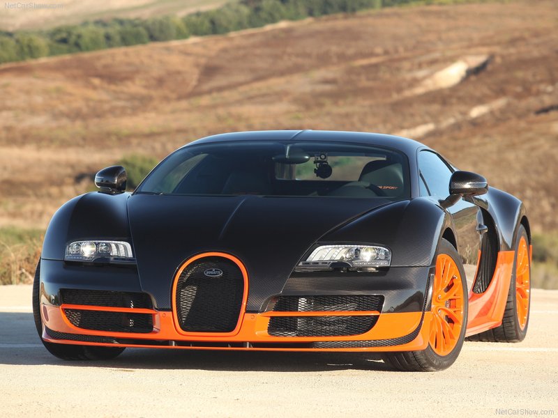 The first five Bugatti Veyron super sports to get rid of the band