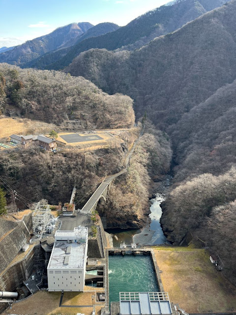 小河内ダムからの風景