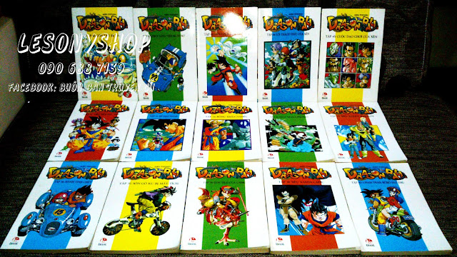 Dragon ball đọc xuôi 2003 full 58 cuốn - Buôn bán truyện cũ