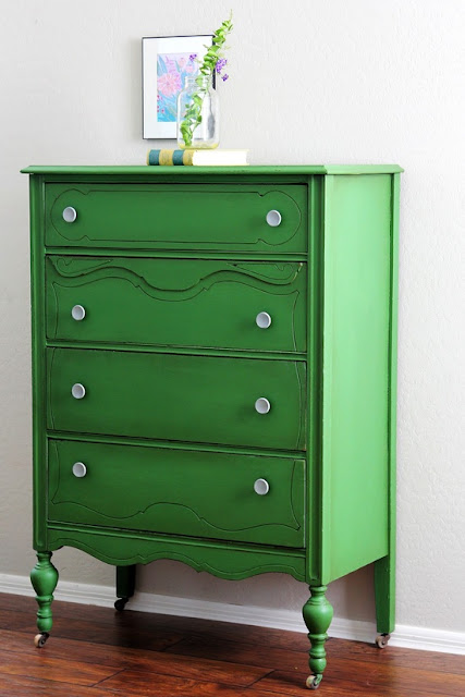 Emerald Green Painted Furniture