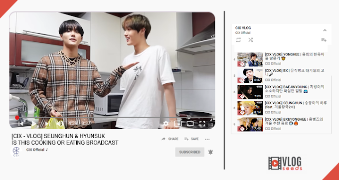 [CIX - VLOG] SEUNGHUN & HYUNSUK - IS THIS COOKING OR EATING BROADCAST