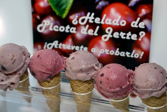 ¿Helado de Picota del Jerte? Atrévete a probarlo