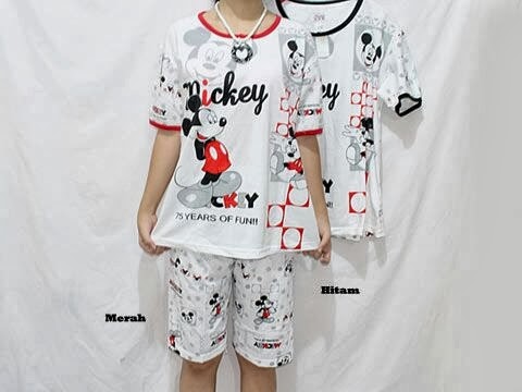 By U Jers3y Baju  Tidur Mickey Mouse