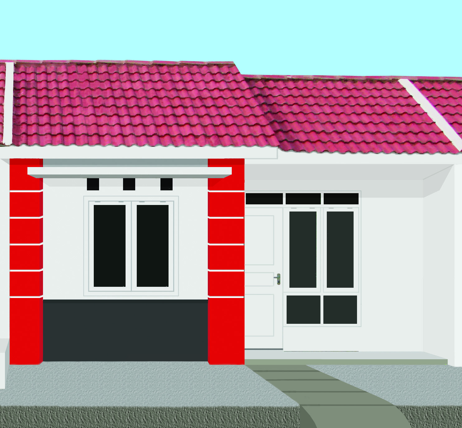 107 Gambar Model Rumah Minimalis Type 36 Sederhana Gambar Desain